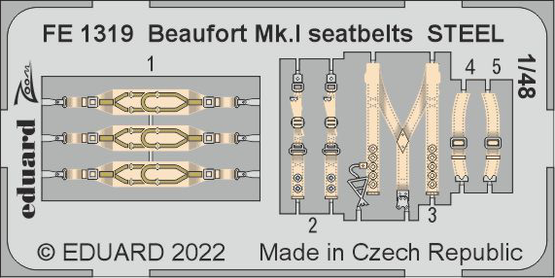 Eduard BIG49360 Beaufort Mk. I PART I ICM 1/48 – immagine 3