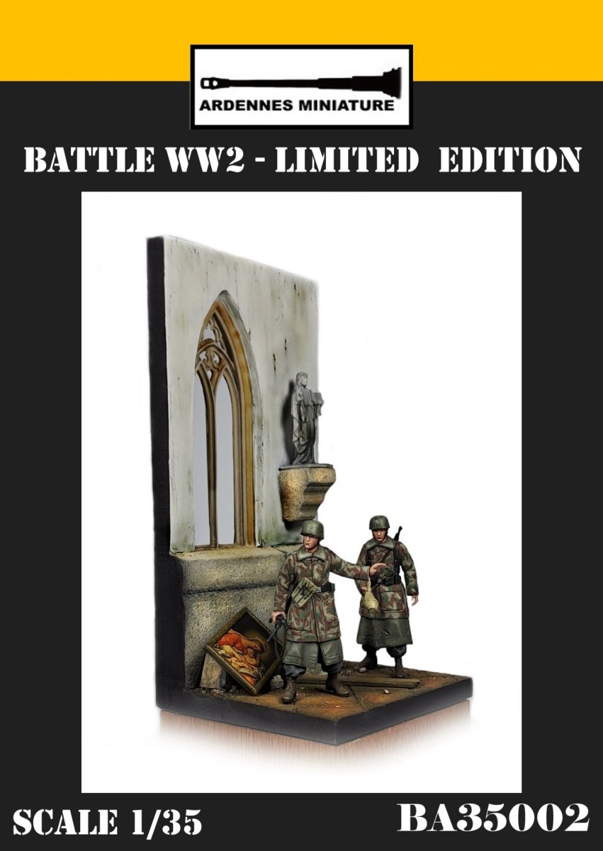 Ardennes Miniature BA35002 Bataille Seconde Guerre mondiale (Ensemble 2) 1/35