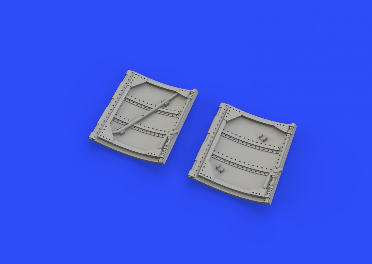 Eduard 648380 Spitfire Mk. VIII / IX cockpit door EDUARD 1/48 – immagine 2