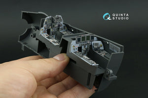 Quinta Studio QD32119 F-15E 3D-Printed &amp;amp; coloured Interior on decal paper ( Tamiya ) 1/32 – immagine 6