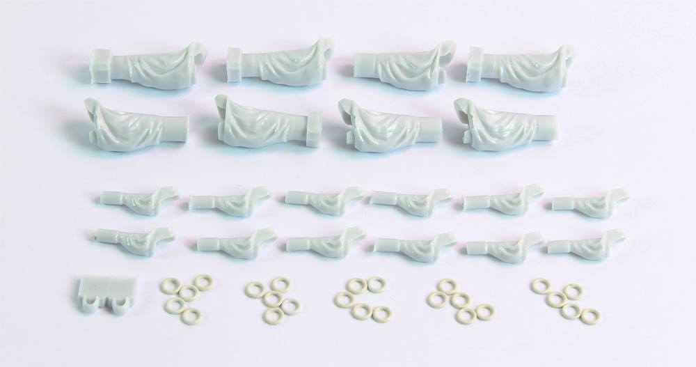 Pontos 22001F2 BISMARCK 1941 Detail Up Set Basic Ver.2 1/200 – immagine 15