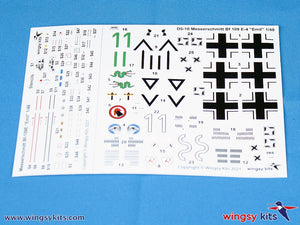 Wingsy Kits D5-10 German WWII Fighter MESSERSCHMITT Bf 109 E-4 1/48 – Bild 8