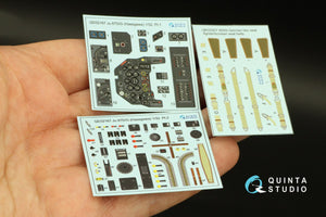 Quinta Studio QD32167 Ju 87D/G 3D-Printed &amp;amp; coloured Interior on decal paper (Hasegawa) 1/32 – Bild 6
