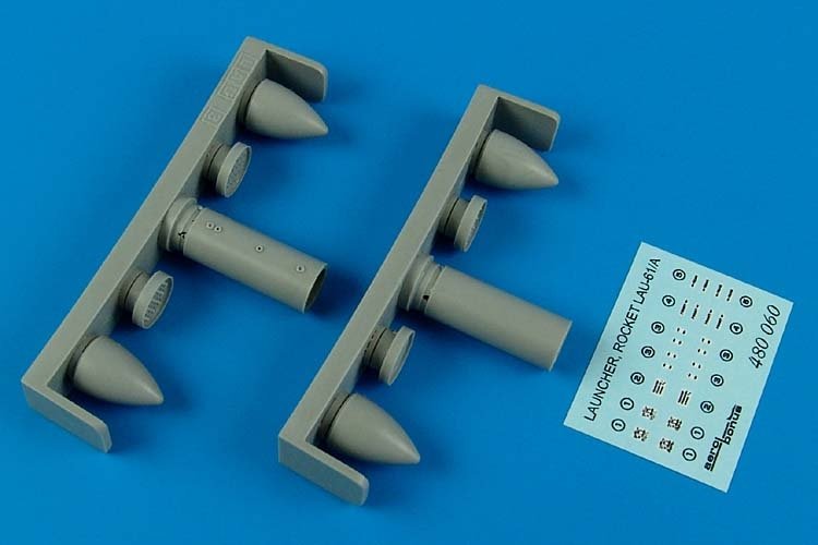 Aerobonus 480060 LAU-3 US Navy rocket container 1/48