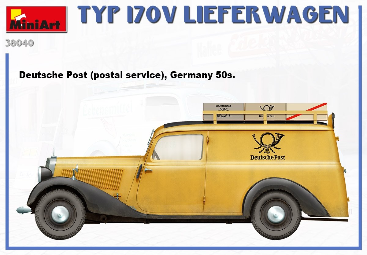MiniArt 38040 TYP 170V LIEFERWAGEN 1/35 – zdjęcie 7