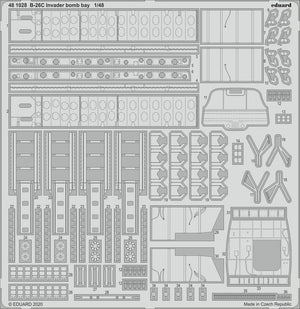 Baie à bombes Eduard 481028 B-26C Invader 1/48 ICM