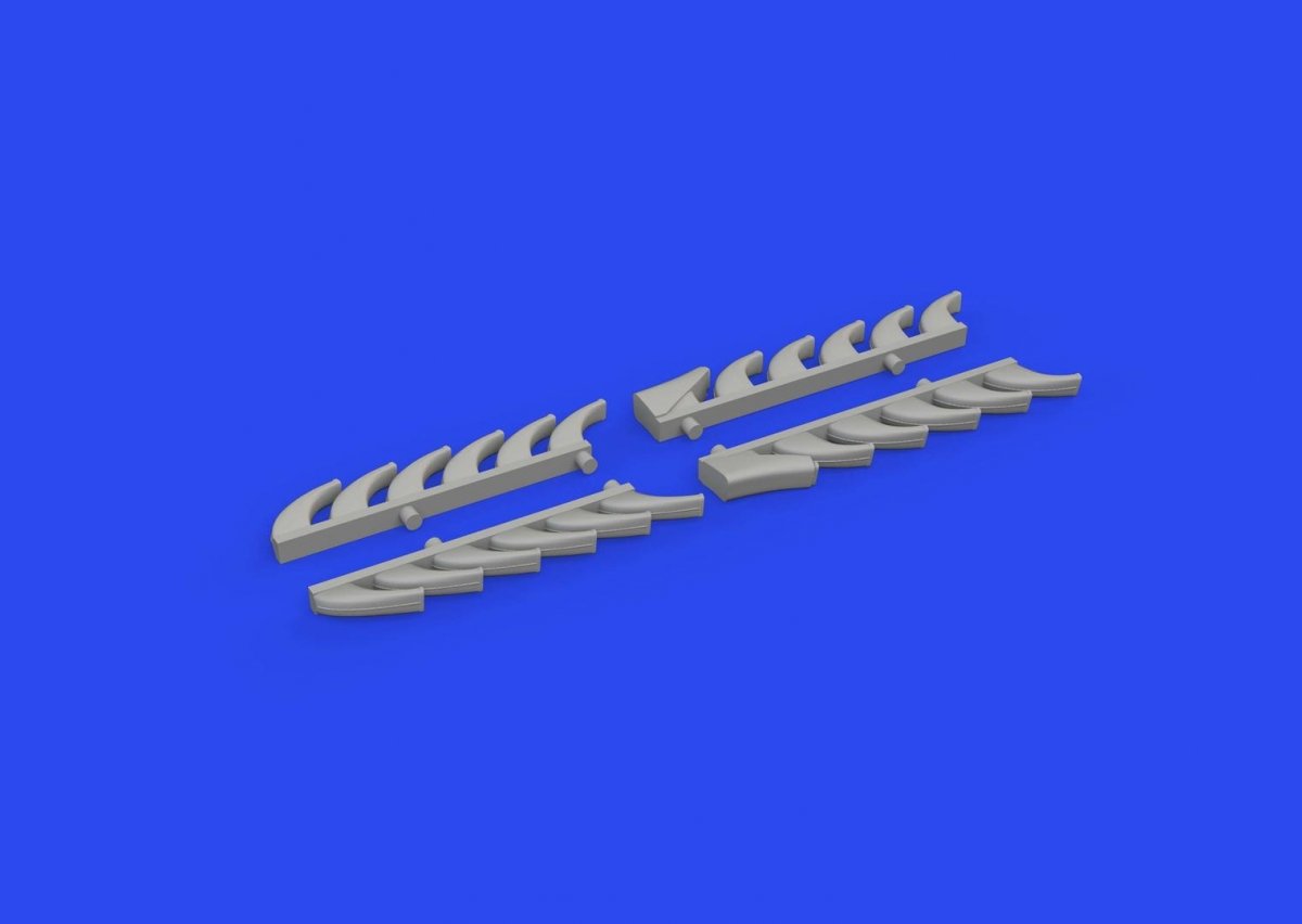 Eduard 648878 Do 335A exhaust stacks PRINT TAMIYA 1/48 – zdjęcie 2