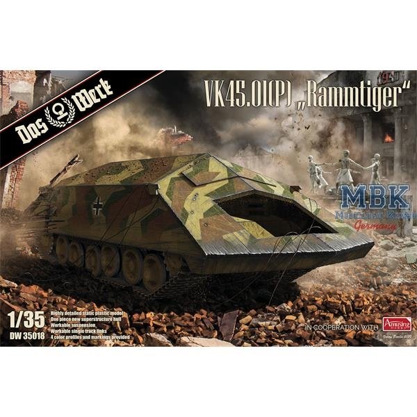 Das Werk DW35018 VK45.01(P) &amp;quot;Rammtiger&amp;quot; 1/35