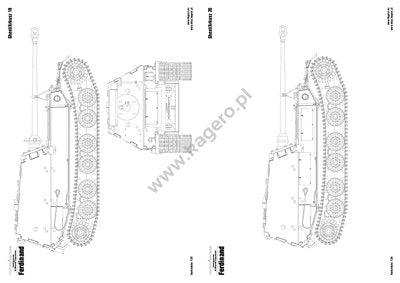 Kagero 7121 The Panzerjäger Tiger(P) (Sd.Kfz. 184) Ferdinand EN/PL – immagine 4