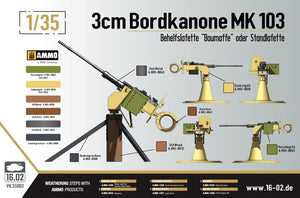 16.02 VK35002 3cm Bordkanone MK103 1/35 – imagen 2