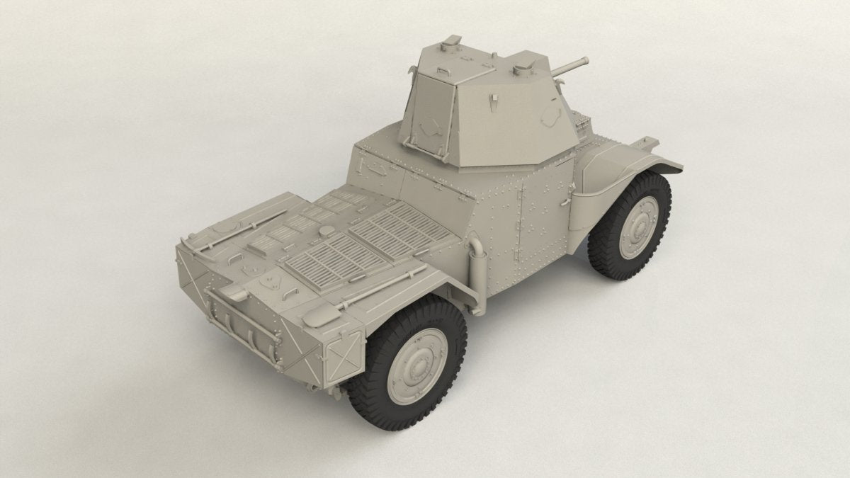 ICM 35377 Panzerspahwagen P 204 (f) with CDM turret, WWII German Armoured Vehicle 1/35 – immagine 4