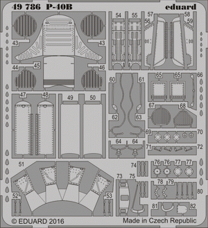 Eduard 49786 P-40B AIRFIX 1/48 – Bild 2