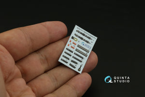 Quinta Studio QD32174 F-35A/C 3D-Printed &amp;amp; coloured Interior on decal paper (Trumpeter) 1/32 – immagine 9