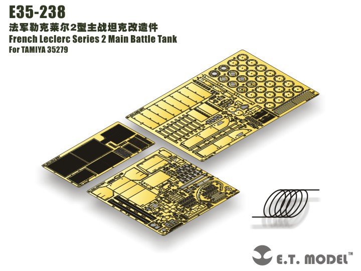 E.T. Model E35-238 French Leclerc Series 2 Main Battle Tank (TAMIYA 35279) 1/35