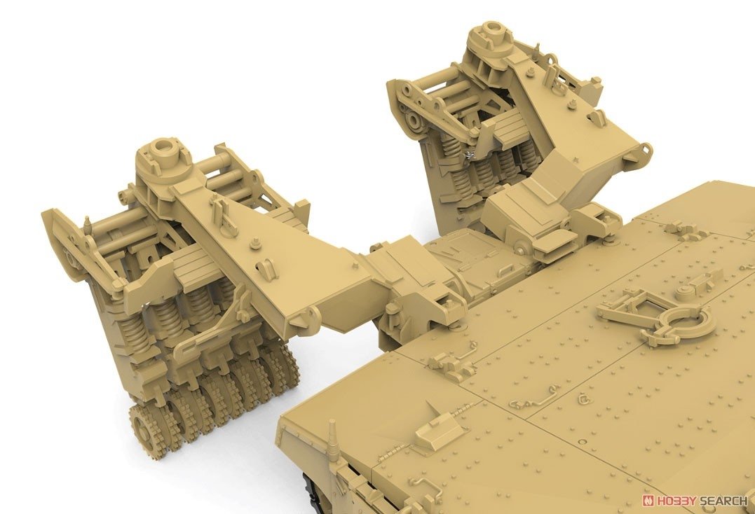 Meng Model TS-049 Israel Main Battle Tank Merkava Mk.4/4LIC w/Nochri-Kal Mine Roller System 1/35 – imagen 3