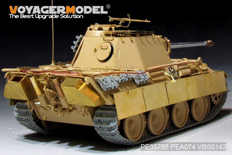 Voyager Model PE35755 WWII German Panther A/G Pz.Rgt.26 Basic（For TAMIYA 35170/35174）1/35 – immagine 2