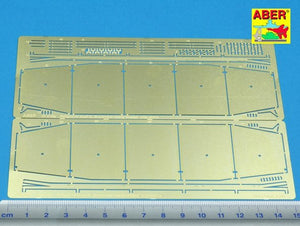 Aber 35A018 Osłony boczne do PzKpfw IV(G),Brummbar (wczesny) 1/35 – immagine 2