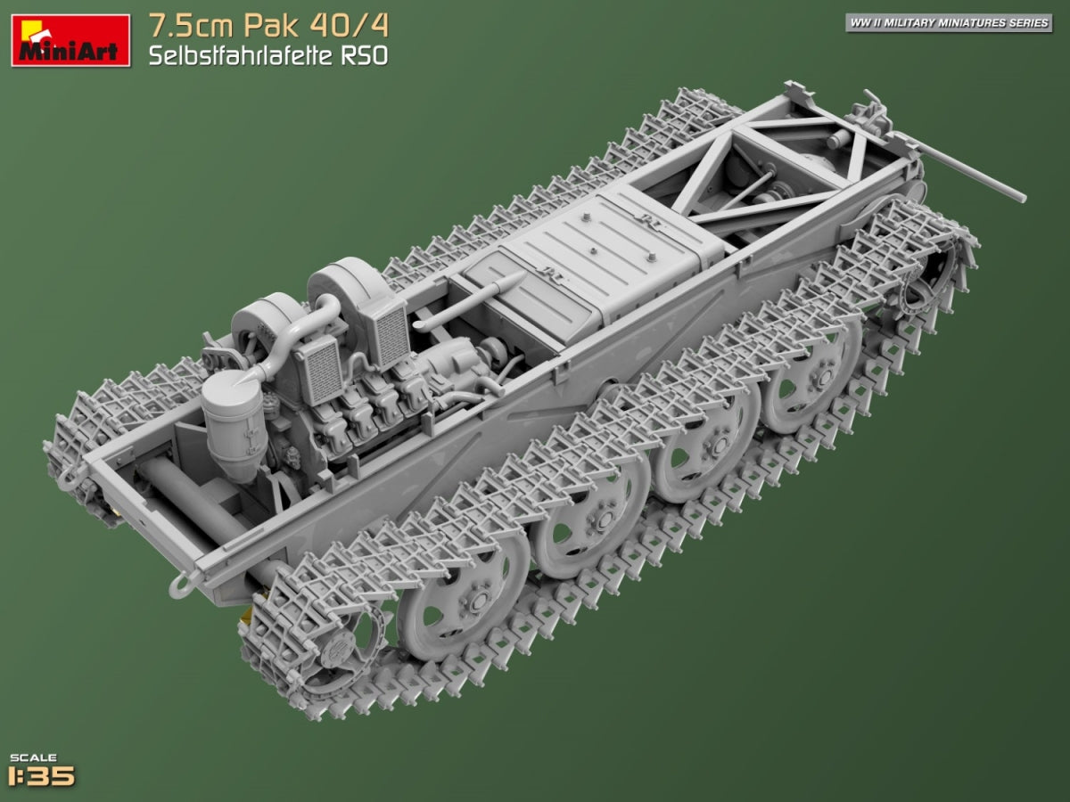 MiniArt 35483 7,5 cm paquet 40/4. Selbstfahrlafette RSO 1/35  – image 11