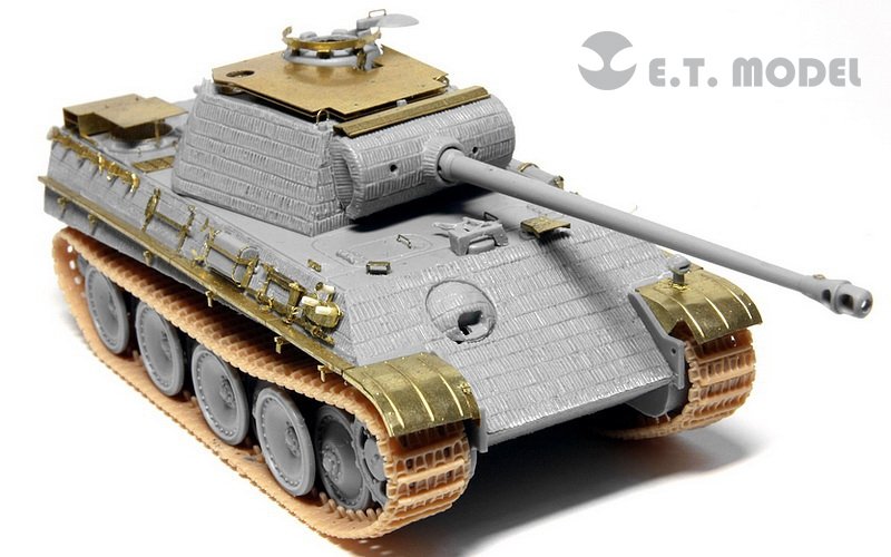 ET Model E72-010 WWII German Panther G Anti Aircraft Armor For DRAGON Kit 1/72