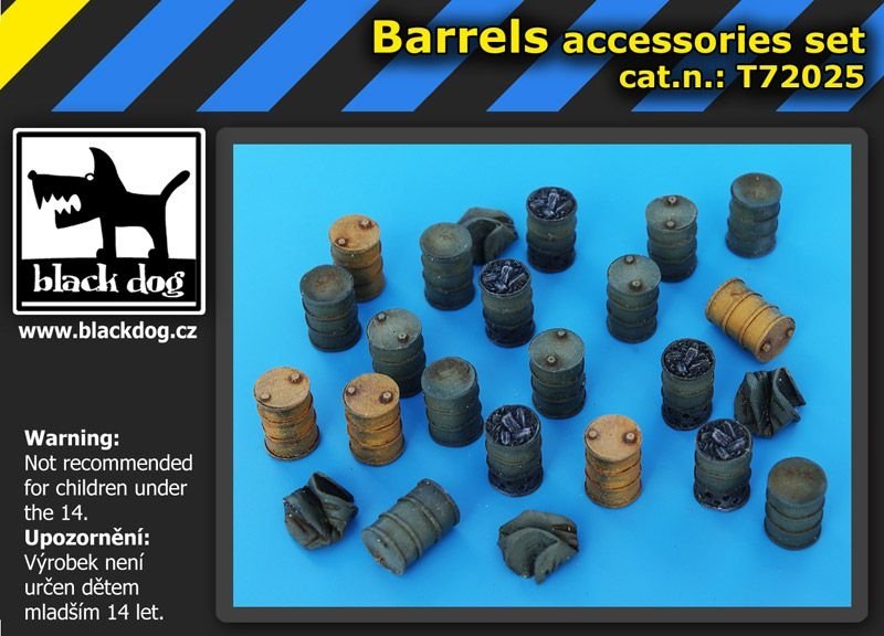 Black Dog T72025 Barrels accessories set 1/72 – Bild 2