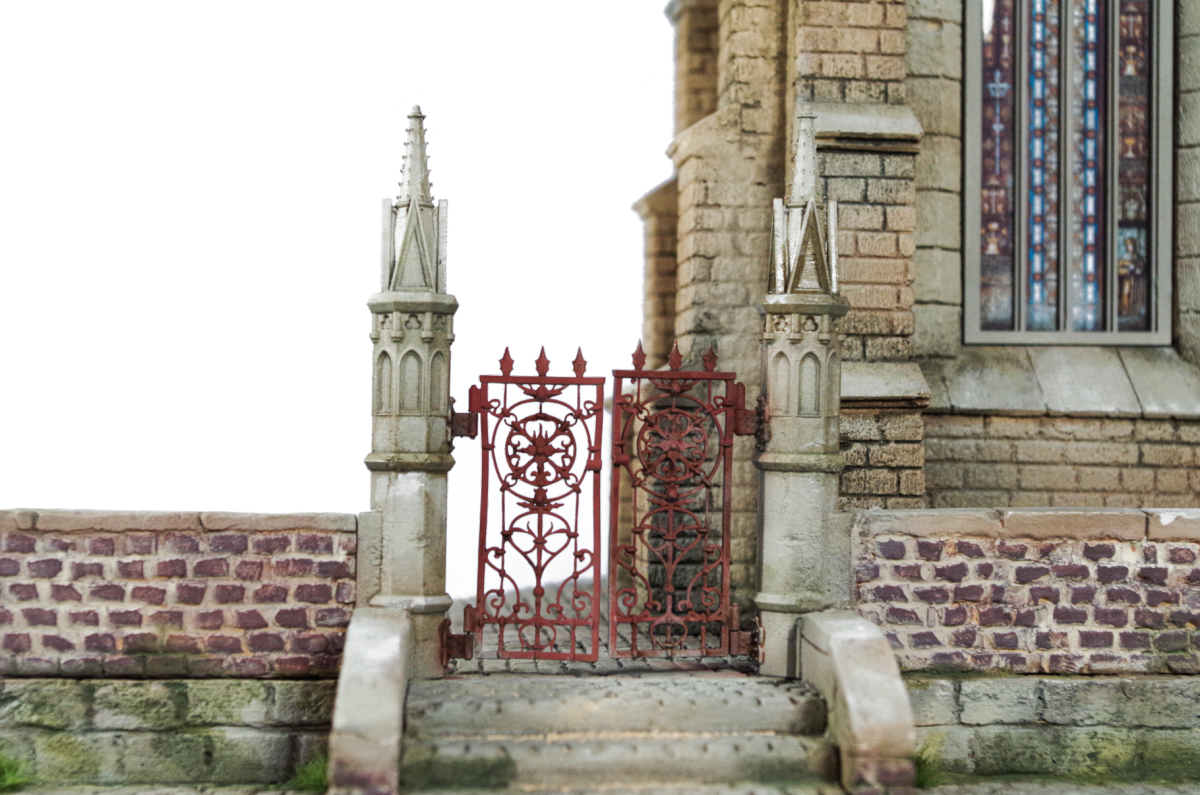 RT-Diorama 35040 Socle de diorama : Cour d&amp;#39;église 1/35 – image 7