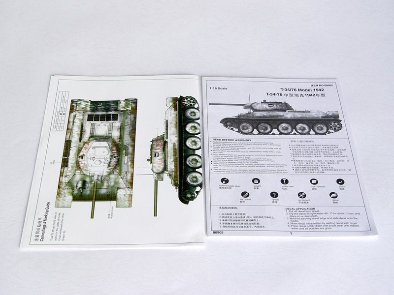 Trumpeter 00905 T-34/76 Model 1942 1/16 – immagine 23