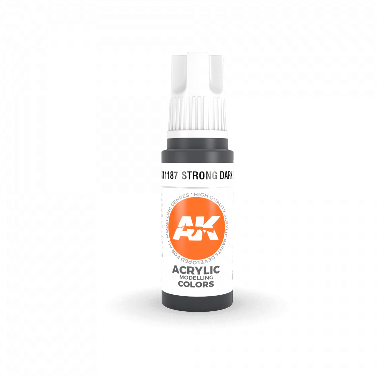 AK Interactive AK11187 STRONG DARK BLUE – STANDARD 17ml – immagine 3
