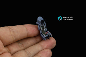 Quinta Studio QR+48061 K-36DM Series2 (early) ejection seat (for MiG-29, MiG-31, Su-27, Su-33 aircraft until 2007) (All kits) 1/48 – immagine 8