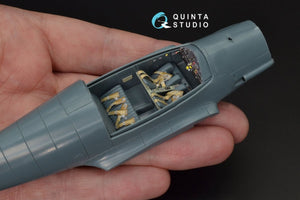 Quinta Studio QD48125 Bf108 3D-Printed &amp;amp; coloured Interior on decal paper (Eduard) 1/48 – Bild 6