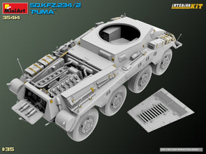 MiniArt 35414 Sd.Kfz. 234/2 PUMA. INTERIOR KIT 1/35 – immagine 17