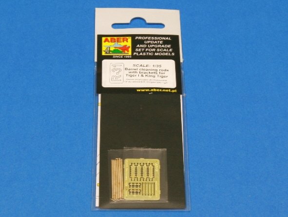 Aber R-31 Barrel cleaning rods with brackets for Tiger I &amp;amp; King Tiger 1/35 – Bild 3