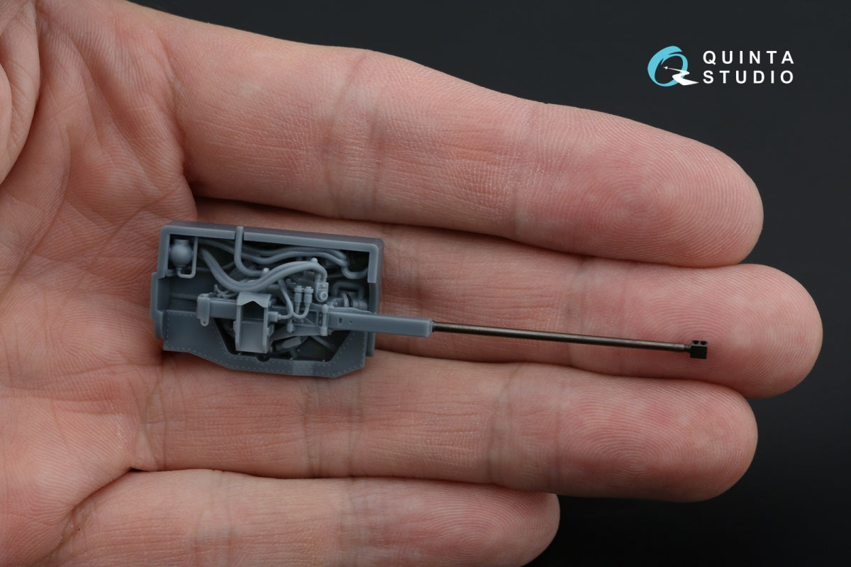 Quinta Studio QT48025 Ka-52 Gun bay with 2A42 gun (Zvezda) 1/48 – immagine 5