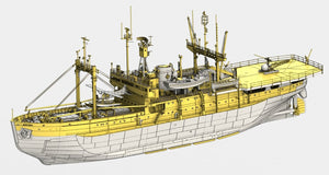 Pontos 25001R1 SOYA Antarctica Observation Ship 3rd. Corps 1/250 – zdjęcie 5