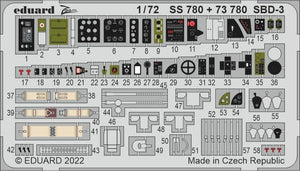 Eduard SS780 SBD-3 FLYHAWK 1/72