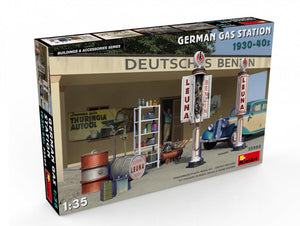 MiniArt 35598 GERMAN GAS STATION 1930-40s 1/35 – zdjęcie 2