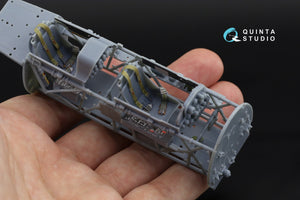 Quinta Studio QD32102 T-6G 3D-Printed coloured Interior on decal paper (Kitty Hawk) 1/32 – immagine 12