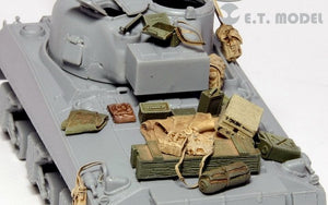 ET Modèle J72-011 Ensemble d&amp;#39;accessoires pour véhicules alliés de la Seconde Guerre mondiale Type 2 – image 2