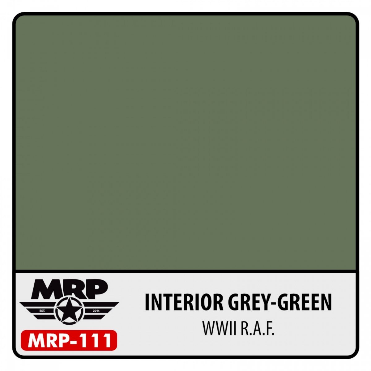 MR. Paint MRP-111 INTERIOR GRAY GREEN WWII RAF 30ml