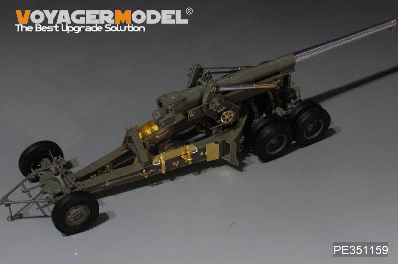 Voyager Model PE351159 WWII M1A1 155mm Cannon Long Tom Basic(For AFV 35295) 1/35 – immagine 2