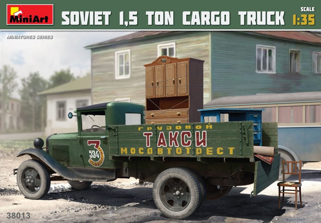 MiniArt 38013 SOVIET 1,5 TON CARGO TRUCK 1/35