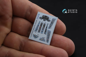 Quinta Studio QD72011 Su-27SM 3D-Printed &amp;amp; coloured Interior on decal paper (for Zvezda kit) 1/72 – Bild 5