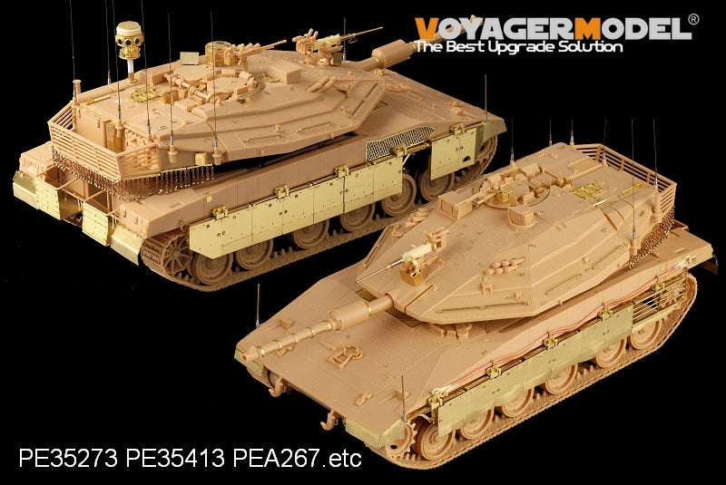 Voyager Model PE35414 Modern Merkava Mk.IV LIC MBT side skirt For ACADEMY 13227 1/35 – image 5