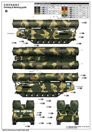 Trumpeter 09518 Russian S-300V 9A82 SAM 1/35 – imagen 5