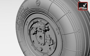Armory Models AW32003 Sukhoj Su-25 Frogfoot wheels 1/32 – image 5