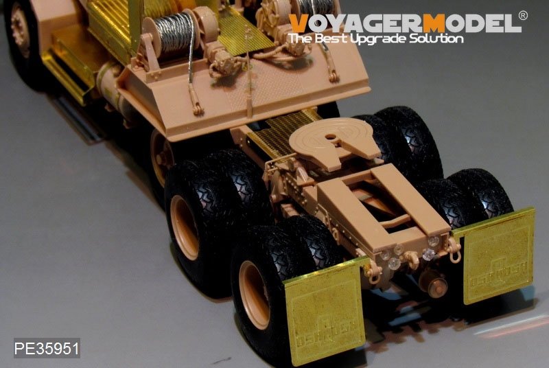 Voyager Model PE35951 Modern US Army M911 C-HET &amp;amp;M747 Heavy Equipment Semi-Trailer For MENG SS-013 1/35 – zdjęcie 25