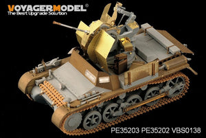 Voyager Model PE35203 FLAK Panzer I Ausf A For DRAGON 6220 1/35 – immagine 2