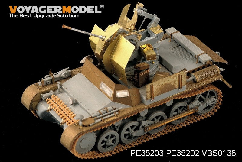 Voyager Model PE35203 FLAK Panzer I Ausf A For DRAGON 6220 1/35 – immagine 2