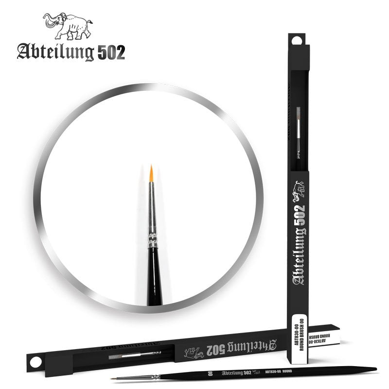 502 Abteilung ABT830-00 Round Brush 00