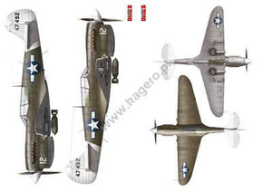 Kagero KD72009 PACIFIC P-40N WARHAWKS. Part I 1/72 – image 4
