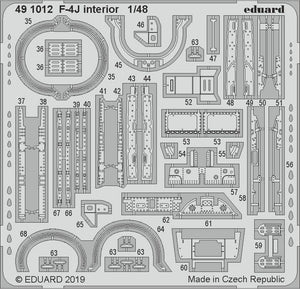 Eduard 491012 F-4J interior ACADEMY 1/48 – immagine 2